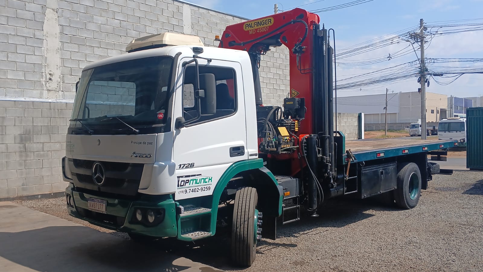 Locação de Munck em Elias Fausto